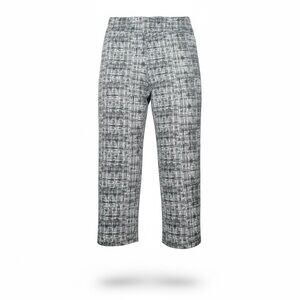 Roz & Ali Cropped Trousers Black & White Size 12